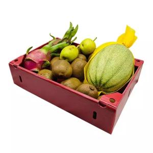 Asparagus Okra Fruit And Vegetable Packaging Boxes Coreflute