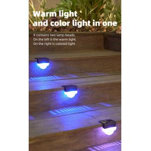 Mini IP65 Waterproof Fence LED Light Solar Powered For Outside