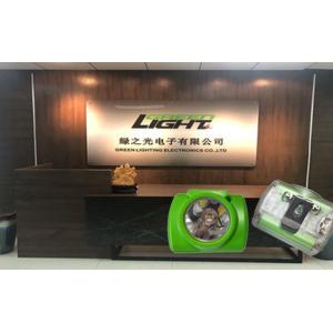 Low Power Warning Cordless Coal Mining Lights With Oled Screen Date / Time