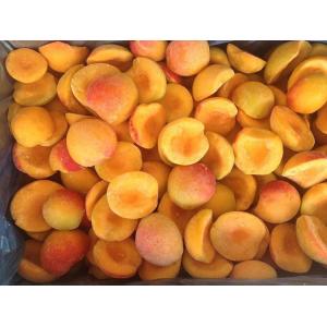 Cheap Grade A IQF Frozen Fruit , Individual Quick Freezing Apricot Half / Slices / Dices for sale