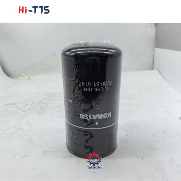 Oil Filter 6736-51-5142 600-211-1231 For PC200-8 PC200-7 Excavator Engine Parts