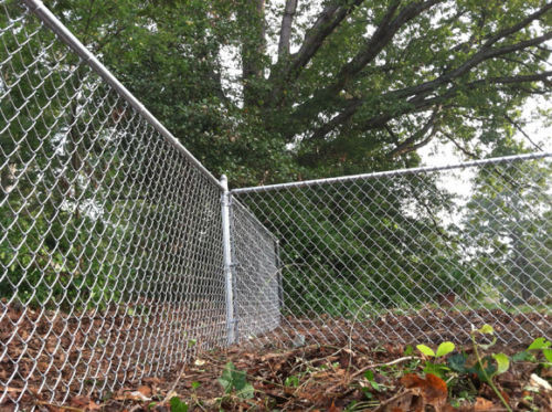 Quality 2.4M height x 10M Length Gal Chain Link/cyclone fence/hurricane fence wholesale