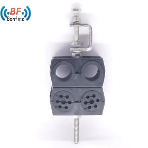 China Quantity Customized FTTH Electric Plastic Insulation Dead End ADSS Cable Anchor Clamp on sale
