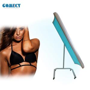 China Uv Collagen Led Hybrid Stand Up Sunbed Tanning Machine on sale