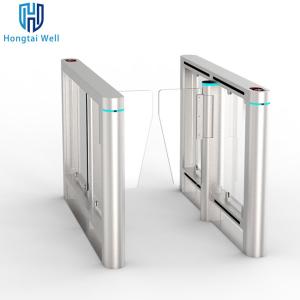 Anti pinch Access Control Speed Gates 0.5s High Speed Glass Security Turnstiles