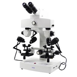OPTO-EDU 3.2x - 192x Binocular Forensic Comparison Microscope with LED