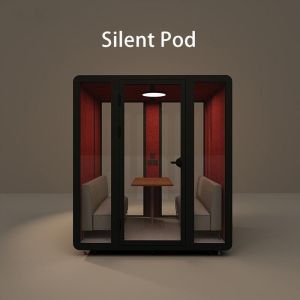 Elegant Modular Soundproof Pod For 4-6 People Office Meeting And Calls Package