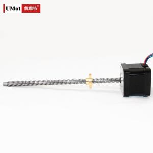 35g.cm2/55g.cm2/150g.cm2 Rotor Inertia Hybrid Nema 17 Linear Lead Screw Stepper