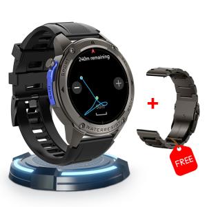DM56 GPS Smart Watch with L1+L5 Dual Frequency, 1.43" AMOLED Display, 5ATM
