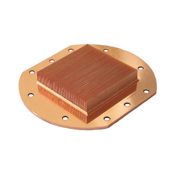 High Precision Aluminum Copper Skiving Fin Heatsink For Electronic Devices