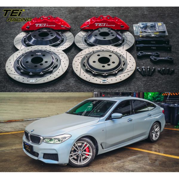 BBK Front 6 Pot Caliper 378*32mm Rotor And Rear Upgrade 355mm Rotor Big Brake