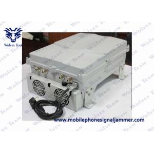 Dust Resistance Convoy Bomb Jammer , Cell Phone Wifi Signal Jammer Jamming Range