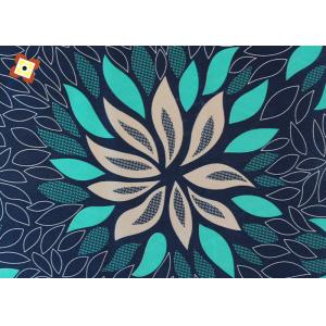 Pigment Disperse Dyed Polyester Mattress Fabric Custom Printed Brushed