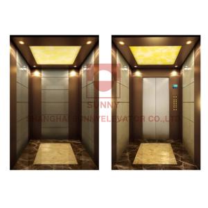 Cheap 1.5m/S Luxury Decoration Passenger Home Elevator With Monarch Control for sale