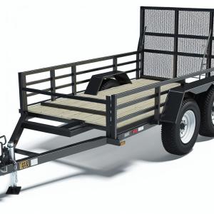 Rugged Adjustable Tractor Farm Trailer Design for Hauling 7C Series Models with