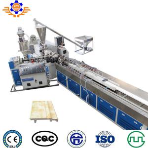 220V 380V Wood Plastic Composite Extrusion Line PVC Marble Artificial Stone