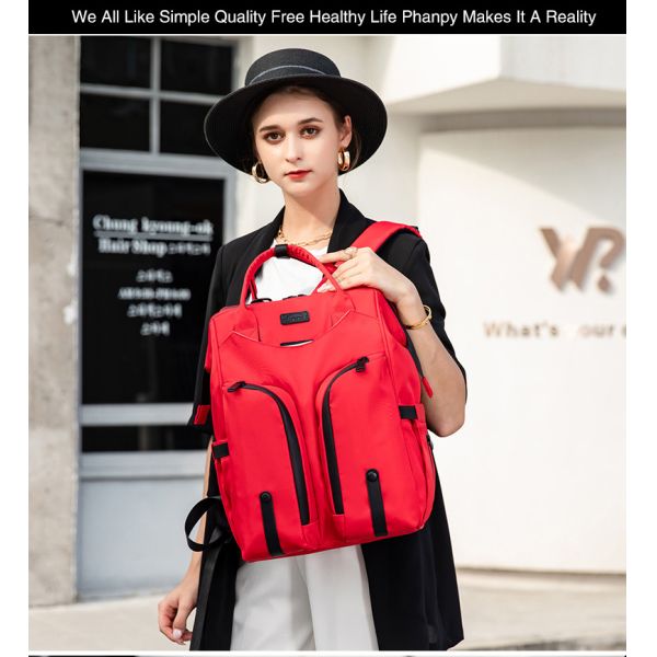 New Mommy Bag Multifunctional Large Capacity Waterproof Maternity Diaper Bag Lightweight Backpack For Mom&Dad