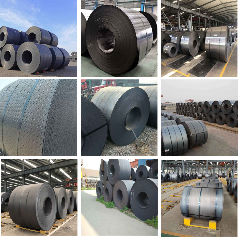 Astm A36 A283 A572 A515 3mm/5mm/10mm Low Carbon Steel Coil Hot Rolled Steel Coils