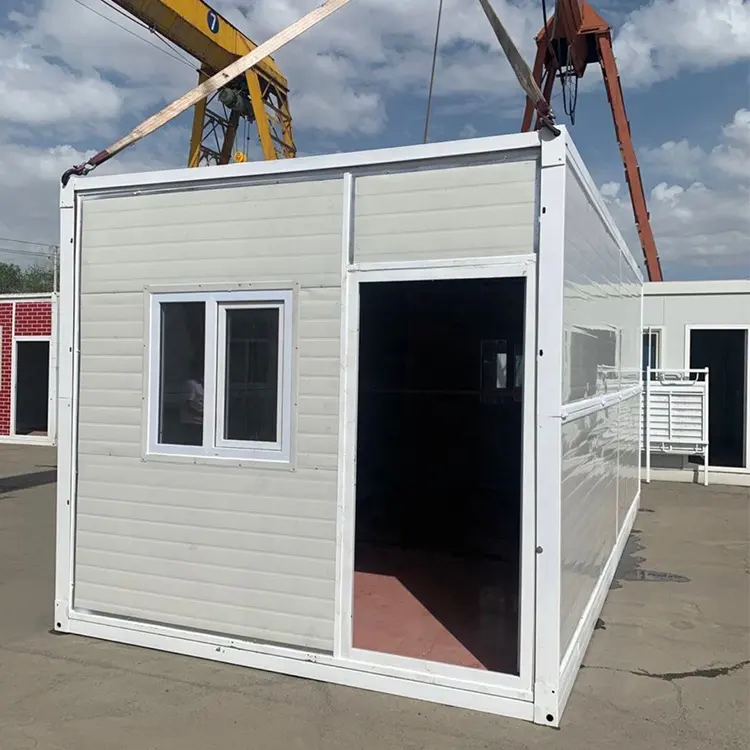 Cheap Prefab Flat Pack Container House with 25 Days Production Time Roof Live Load 0.50KN/㎡ and Seismic Performance Level 8 for sale