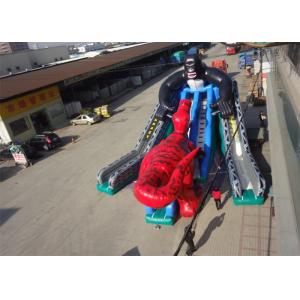 Big Dianosaur And King Kong Commercial Inflatable Water Slide For Amusement Park