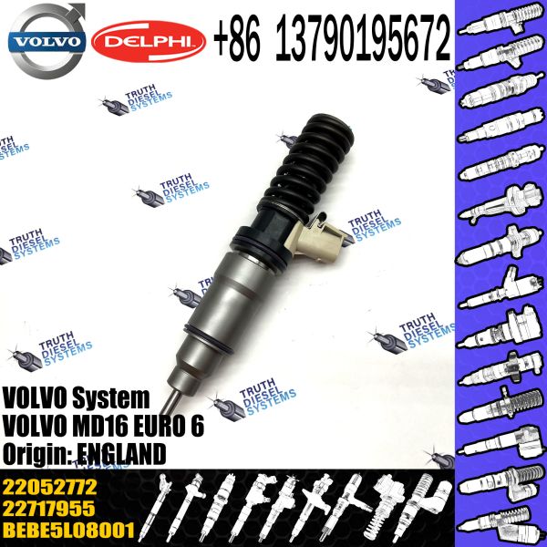 New Diesel Fuel Injector 10.5 MM BORE L433TBE for E3.5 VOL TRUCK MD16 22052772
