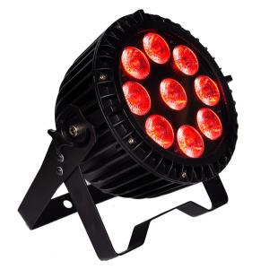 High Quality DMX 9x12W RGBW 4-in-1 IP65 Rated Outdoor LED Par Can