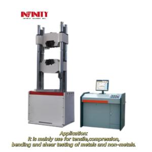 Micro Electro Hydraulic Servo Tensile Compression Testing Machine For Metallurgy