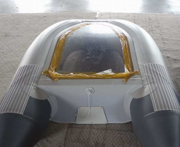 Attractive Transparent Inflatable Boat Inflatable Rib Boat 2.7m With Clear Undersea View