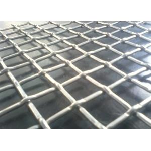 Lock Crimped Wire Mesh Carbon Steel Surface Untreatment Wear Resistance