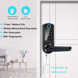 Anti Theft Smart Fingerprint Door Lock With CE FCC Certification