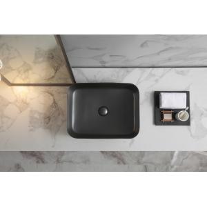 Rectangular Sanitary Ware Basin Countertop Ceramic Washing Basin
