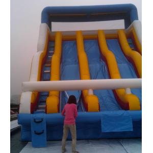 High Quality Wet Inflatable Water Slide Water Pool Slide With Best Plato