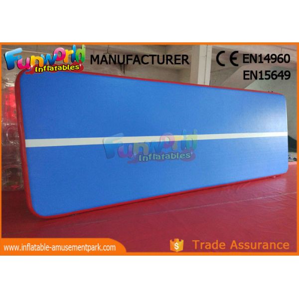 Quality 15m 12m 10m Length Inflatable Sports Games / Gymnastic Air Track Mat wholesale