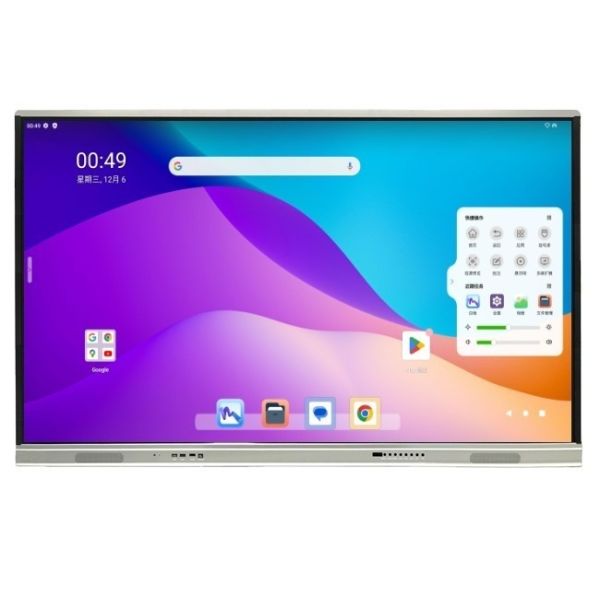 Optional Built-in or External Camera and Mic LED Interactive Whiteboard with IP