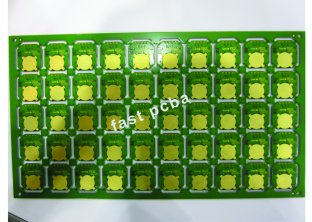 2 Layer Green Solder Mask Gold Plating Remote Control PCB With FR-4 ,1.6mm ,UL