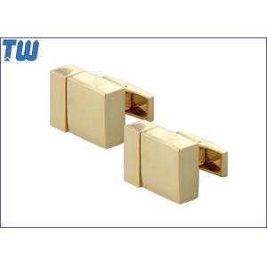 Golden Color Cufflinks Disk 512MB USB Memory Stick Thumb Drive
