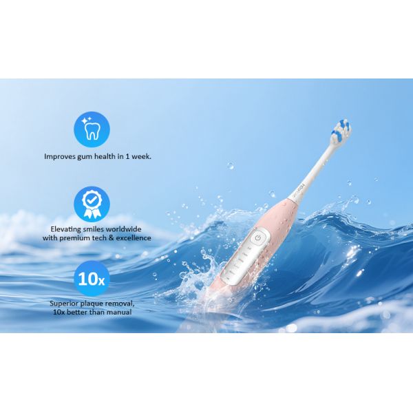 Wireless Charging Washable Travel Home Dual-use Automatic Toothbrush 360 Toothbrush Teeth Whitening Brush