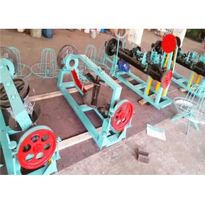 Reverse Twisted Razor Barbed Wire Machine 1.6-2.8mm Wire Diameter 50-100kg/H