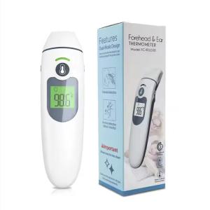 Celsius Fahrenheit Switchable Forehead Ear Thermometers FDA Approved
