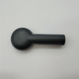 Medical 4mm ECG / EKG Accessories Black Banana Electrode Adapters To Snap End