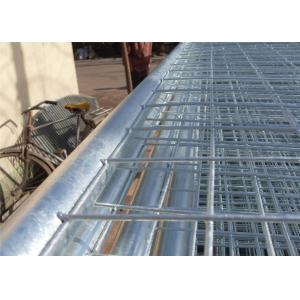 Silver Color Temporary Dog Fence Non Permanent Fence For Dogs OD 32 Pipes