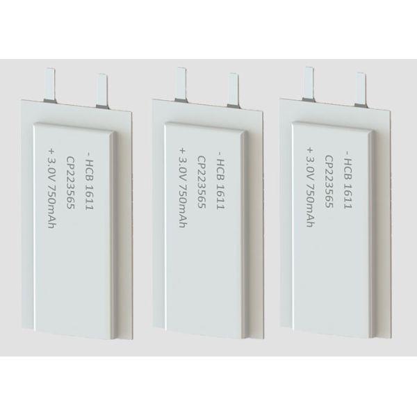 Quality 3.0V Manganese Dioxide Lithium Pouch Cell For Wireless ESL wholesale