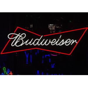 Handmade Budweiser neon light signs for business home bars and game rooms