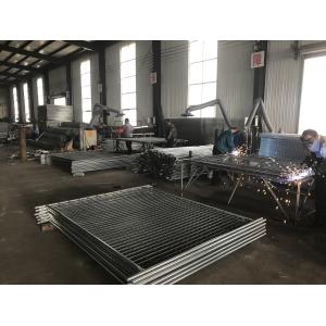 HDG temporary fence panels 2.1m*2.4m hot dipped galvanized to be 42 microns zinc