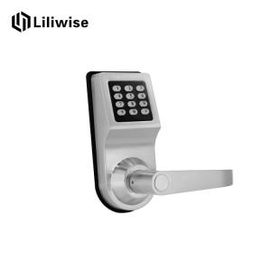 Classical Electronic Door Lock With Remote Control , Card Code Combination Door