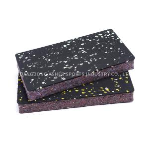 Customized Gym Rubber Mat Flooring Smooth Surface 40mm Thickness