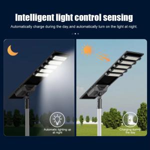 Lens Adjustable Solar Powered Street Lights 180lm/w - 200lm/w Aluminium Solar