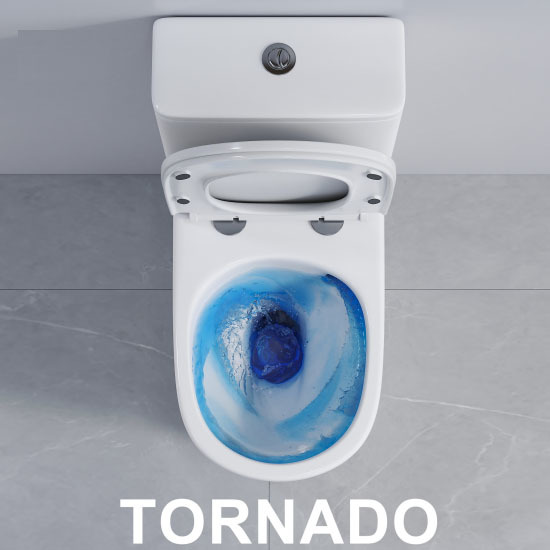 Quality New Ceramic Wall Mounted Tornado Toilet Bowl Super Swirling Modern Bathroom Sanitary ware WC Tronado wholesale