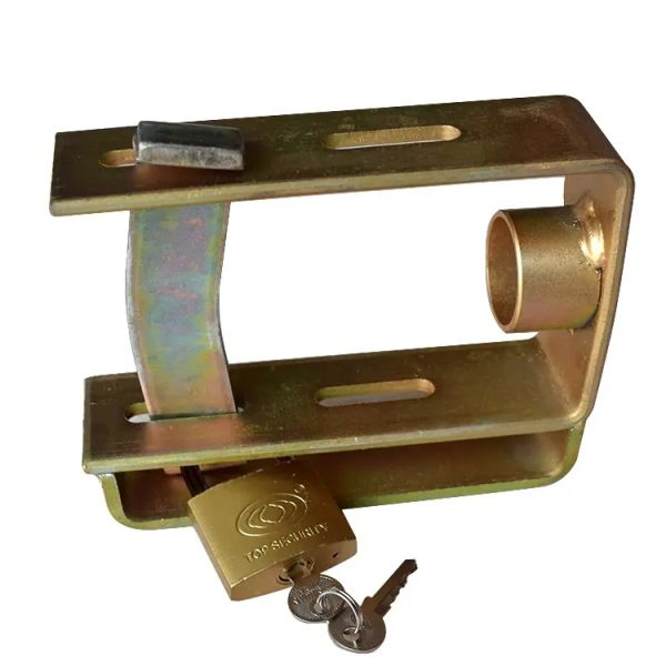 Trailer Locks Heavy Duty Ball Coupling Lock With Padlock Suitable for Any Trailer