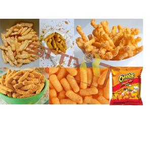 Kurkure Snack Food Extruder Machine Cheetos Niknaks Twist Cheese Curls Maker